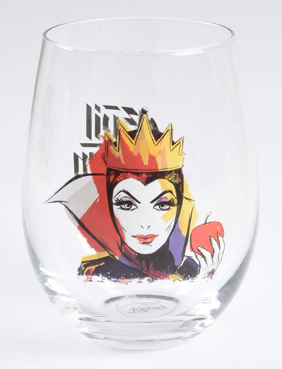 Disney Villians Glassware Stemless Wine by Zrike-1