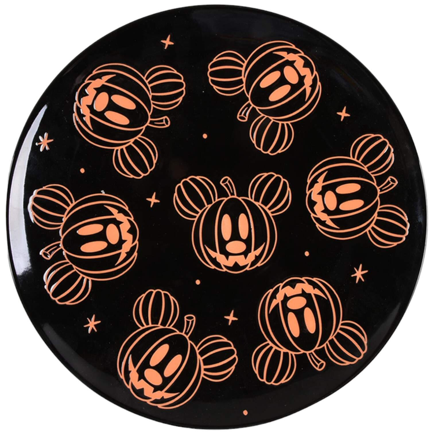 Mickey Pumpkin Dinner Plate by Zrike-1