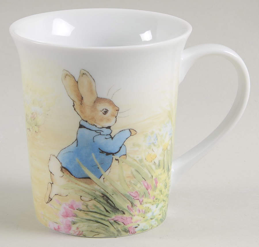 Peter Rabbit Green Meadow Mug by Zrike-1