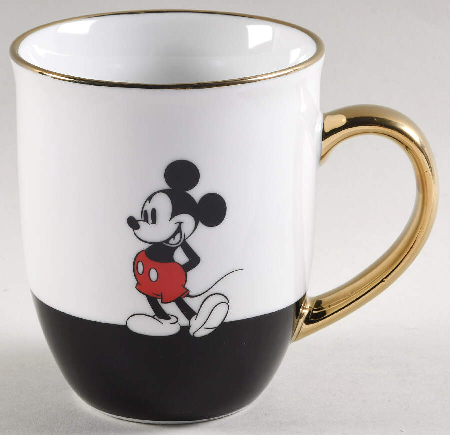 Mickey Gold Signature Mug by Zrike-1