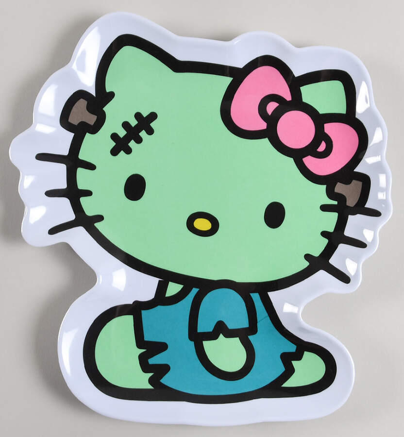 Hello Kitty 12" Square Melamine Tray by Zrike-1