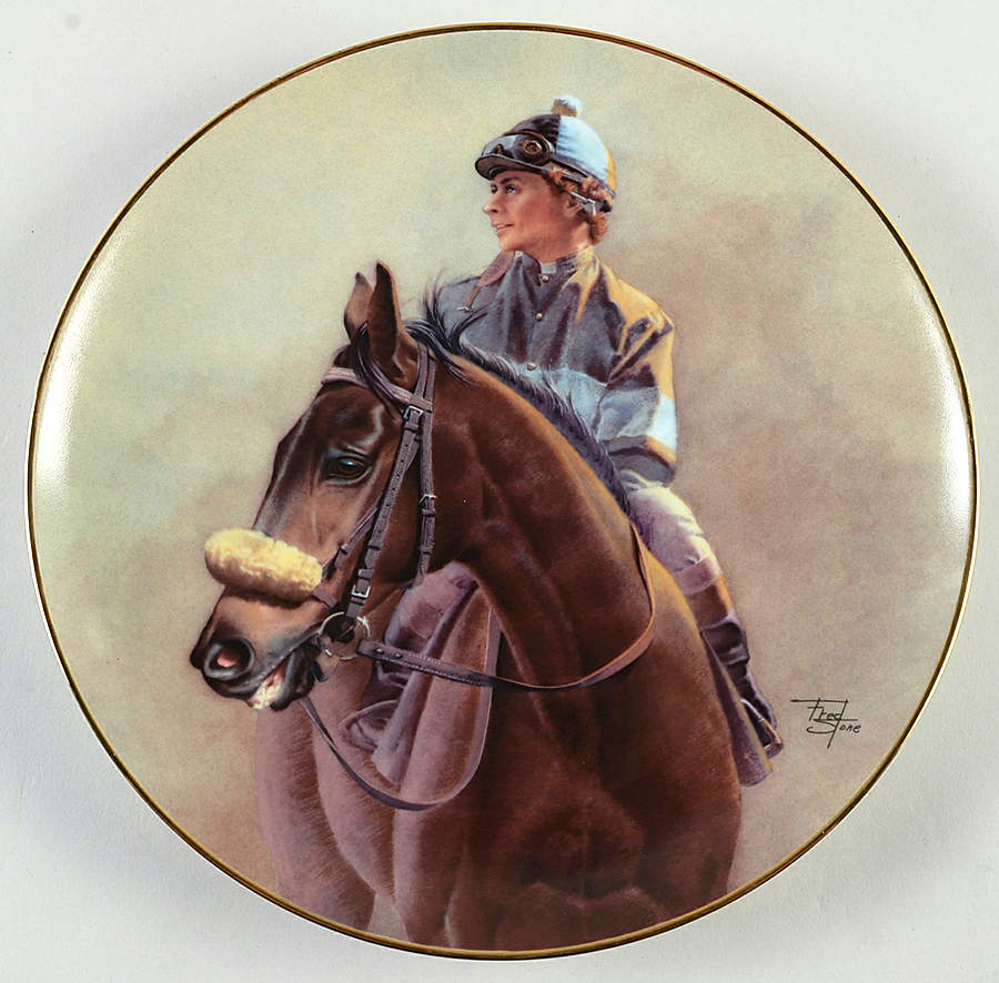 Sport of Kings John Henry-Chris McCarron Up - No Box by American Artists-1