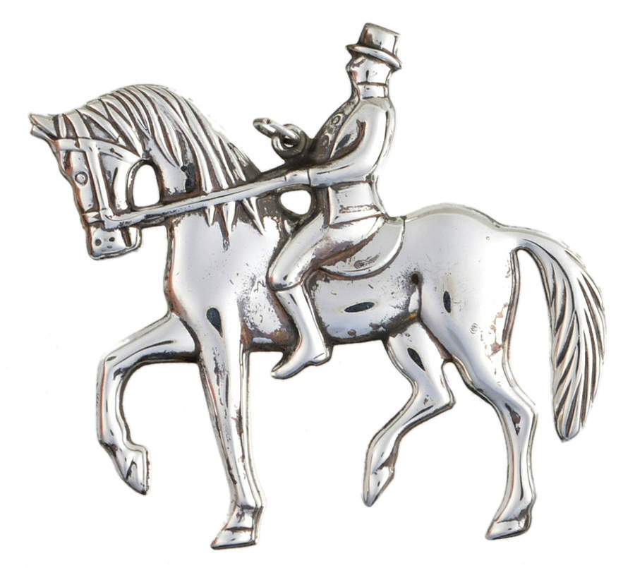 American Heritage-Ornament Man On Horseback-Gorham - No Box by American Heritage-1