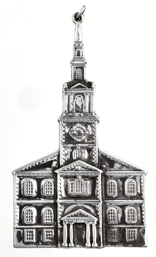 American Heritage-Ornament Colonial Meetinghouse Church-New England - No Box by American Heritage-1