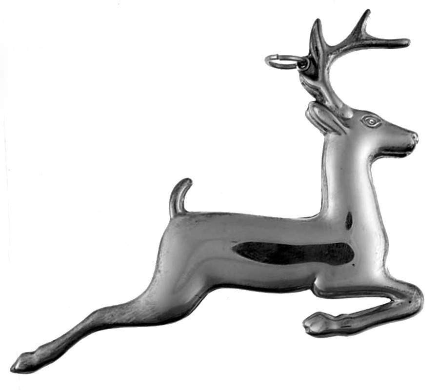 American Heritage-Ornament Christmas Reindeer-Gorham - Boxed by American Heritage-1