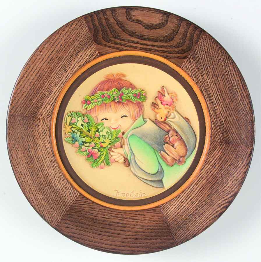Ferrandiz Christmas Plate Tree Of Life - Boxed by Anri-1