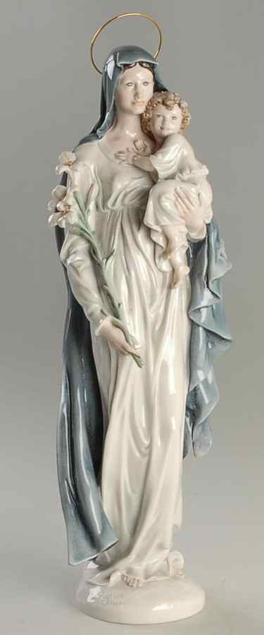 Religious Madonna & Child With Lilies - No Box by Armani-1