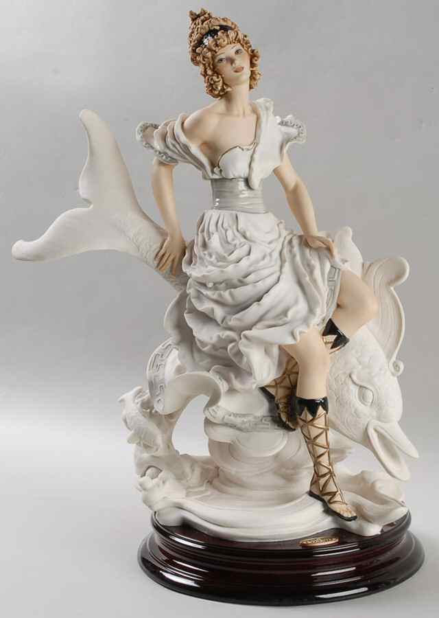 People with Animals-Birds Mystical Fountain - No Box by Armani-1
