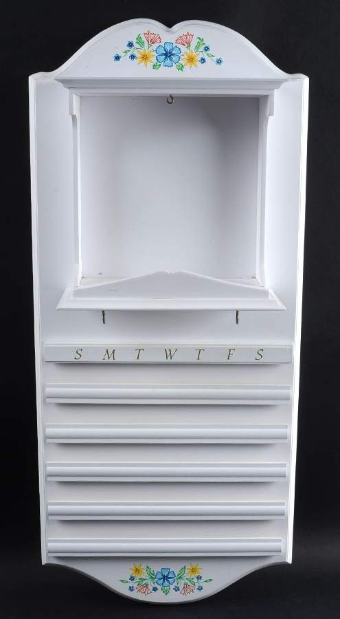 Calender Babies Wooden Calendar Display - Display Rack Wood by Ashton Drake-1