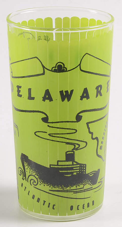 States Glasses-Clear Delaware - No Box by Hazel-Atlas-1