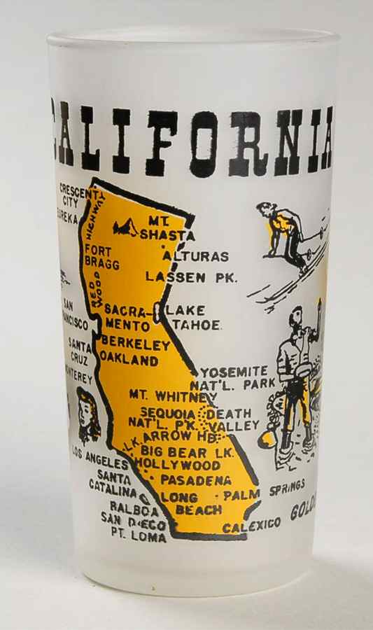 State Glasses-Frosted California - No Box by Hazel-Atlas-1