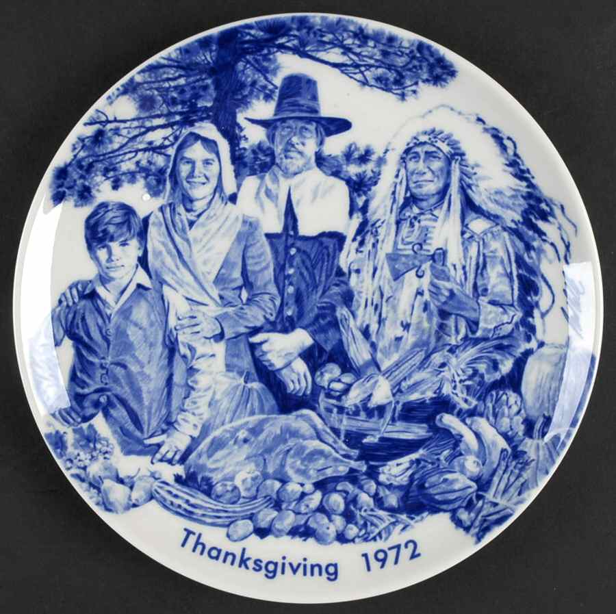 Thanksgiving Plate First Thanksgiving - No Box by Antique Trader Week-1