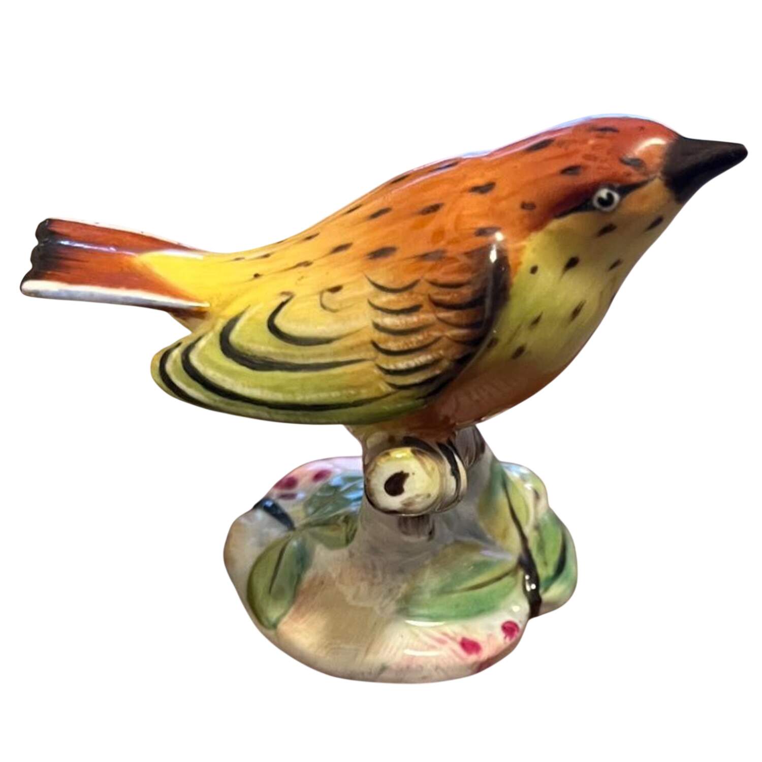Bird Figurines-Royal Adderley Myrtle Warbler - No Box by Adderley-1