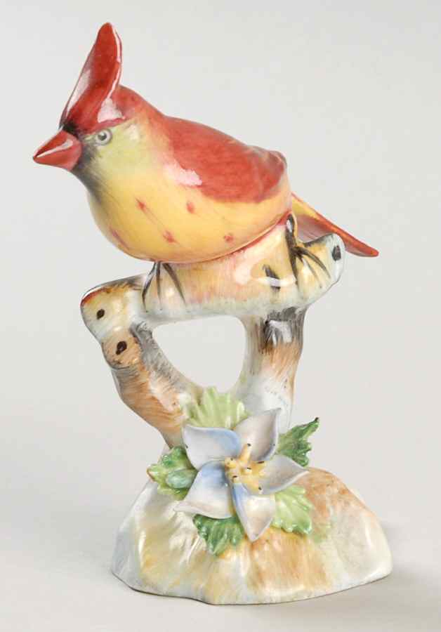 Bird Figurines-Royal Adderley Cardinal-Small - No Box by Adderley-1