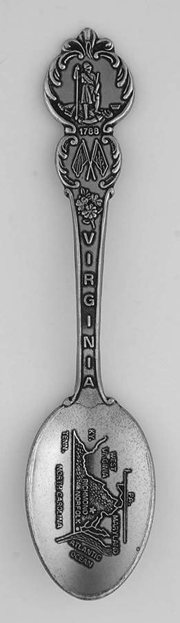 American States Spoon Virginia - No Box by American Coll Guild-1