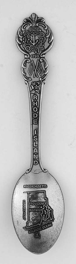 American States Spoon Rhode Island - No Box by American Coll Guild-1
