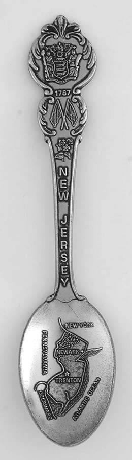 American States Spoon New Jersey - No Box by American Coll Guild-1