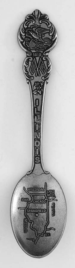 American States Spoon Illinois - No Box by American Coll Guild-1