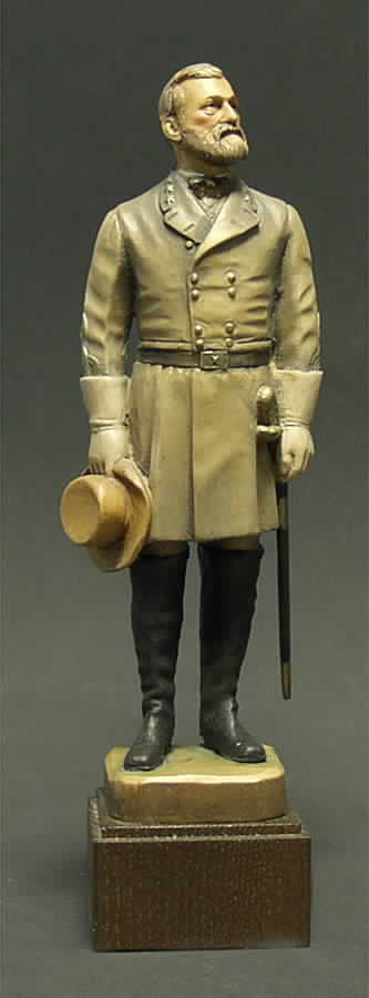 Anri Wood Carved Figurines Robert E Lee - No Box by Anri-1