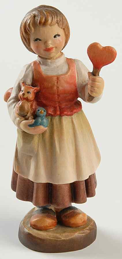 Anri Wood Carved Figurines You Are My All - No Box by Anri-1