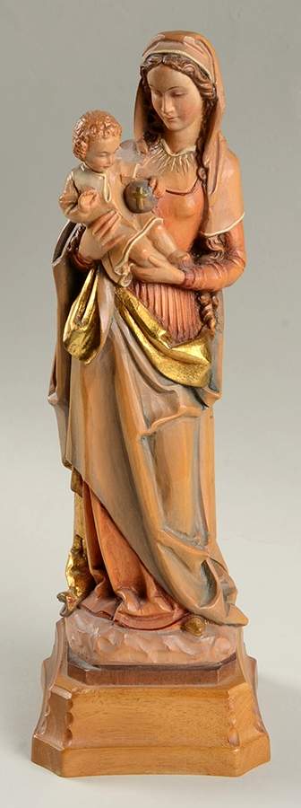 Anri Wood Carved Figurines Mother Of The Universe-Color - No Box by Anri-1