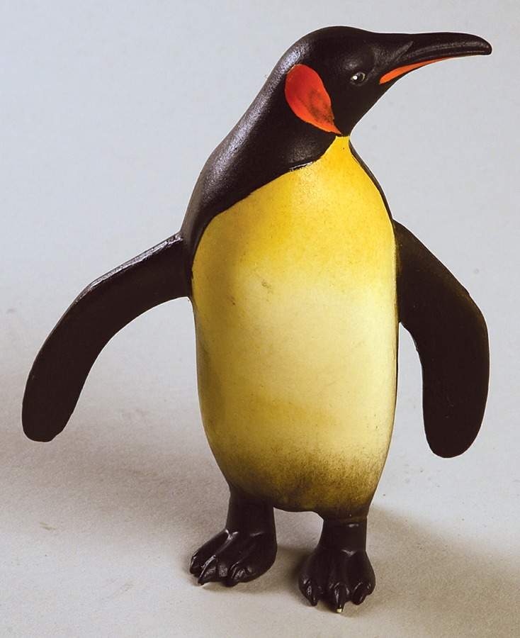 Anri Wood Carved Figurines Max - Emperor Penguin - No Box by Anri-1