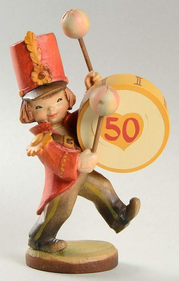 Anri Wood Carved Figurines 50th Anniversary Celebration March - No Box by Anri-1