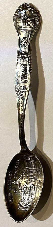 Alvin Silver Souvenir Spoon New Library Of Congress Washington, Dc - No Box by Alvin-1