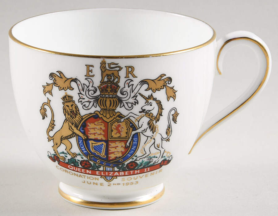 Adderley Royalty Giftware Elizabeth Ii Coronation Cup Only - No Box by Adderley-1