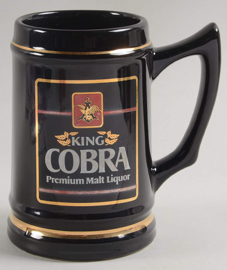 Anheuser Busch Specialty Steins King Cobra- Black - No Box by Anheuser-Busch-1