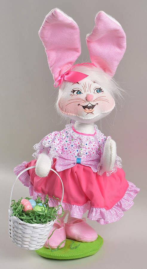 Analee Easter Dolls Easter Parade Girl Bunny - No Box by Annalee-1