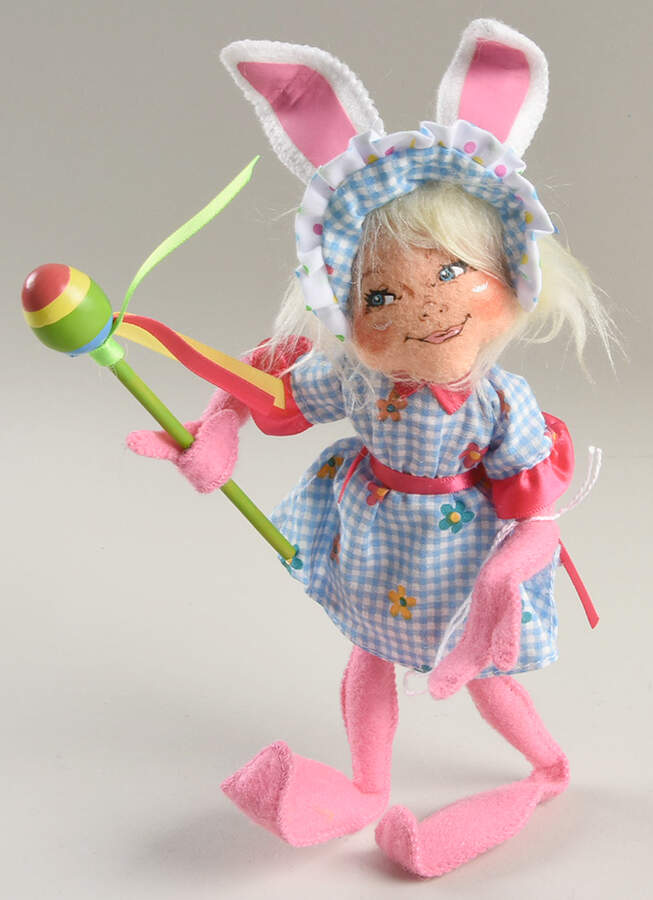 Analee Easter Dolls Easter Parade Girl Elf - No Box by Annalee-1
