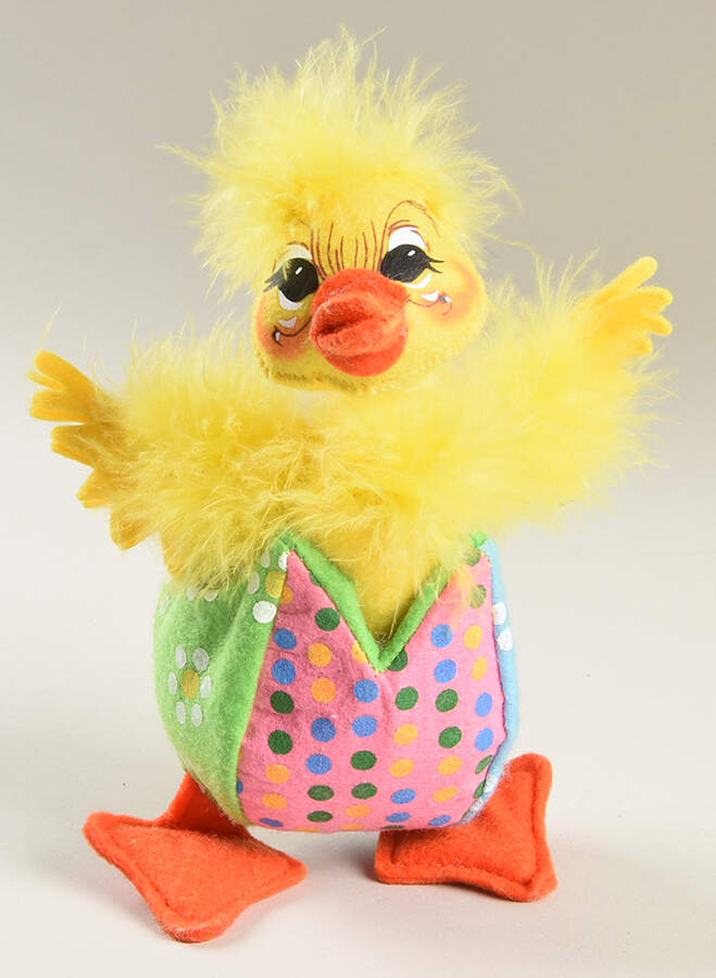 Analee Easter Dolls Hatched Ducky In Egg - No Box by Annalee-1