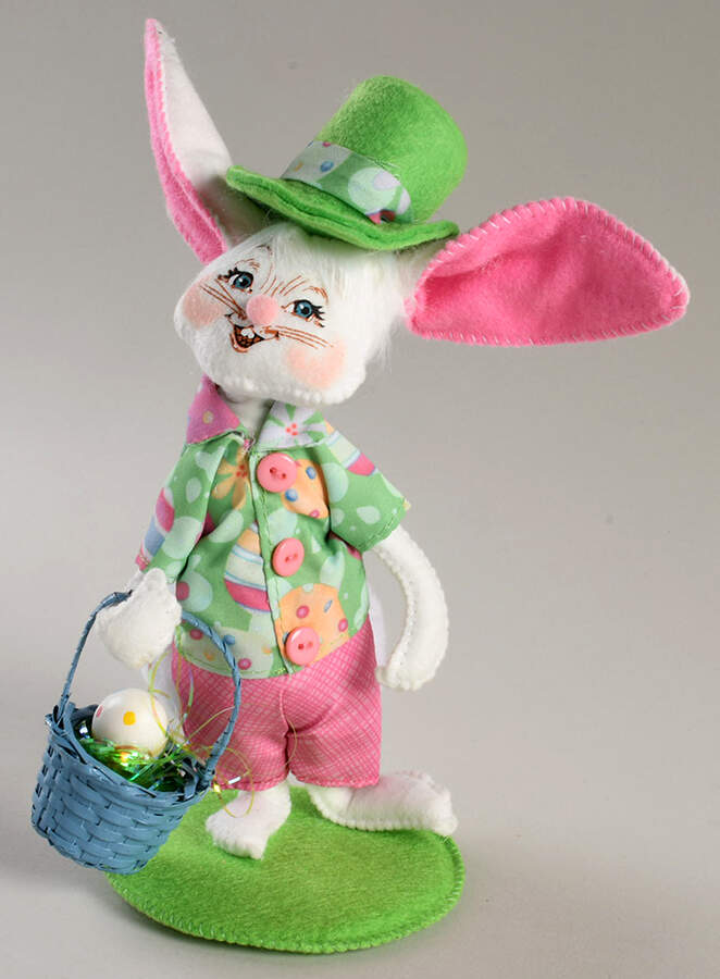 Analee Easter Dolls Easter Parade Boy Bunny - No Box by Annalee-1
