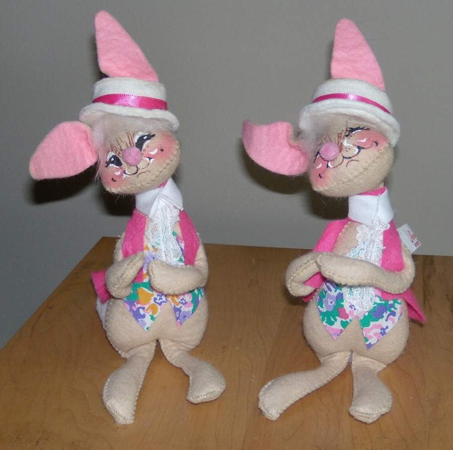 Analee Easter Dolls Boy Bunny - No Box by Annalee-1