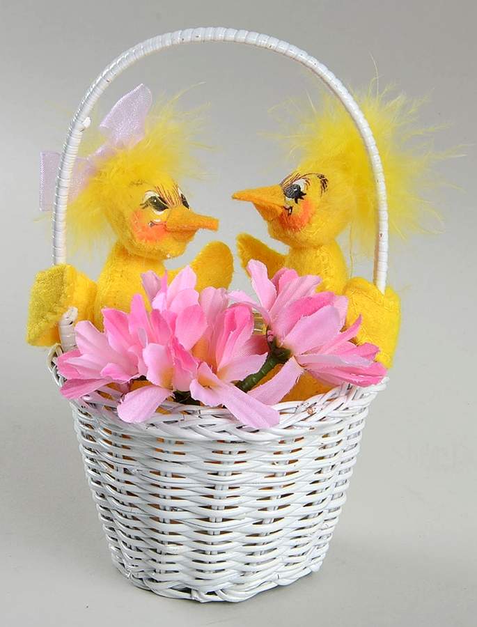 Analee Easter Dolls Easter Basket Chicks - No Box by Annalee-1