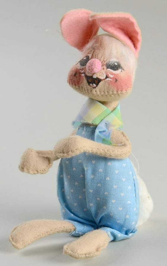 Analee Easter Dolls Country Boy Bunny - No Box by Annalee-1