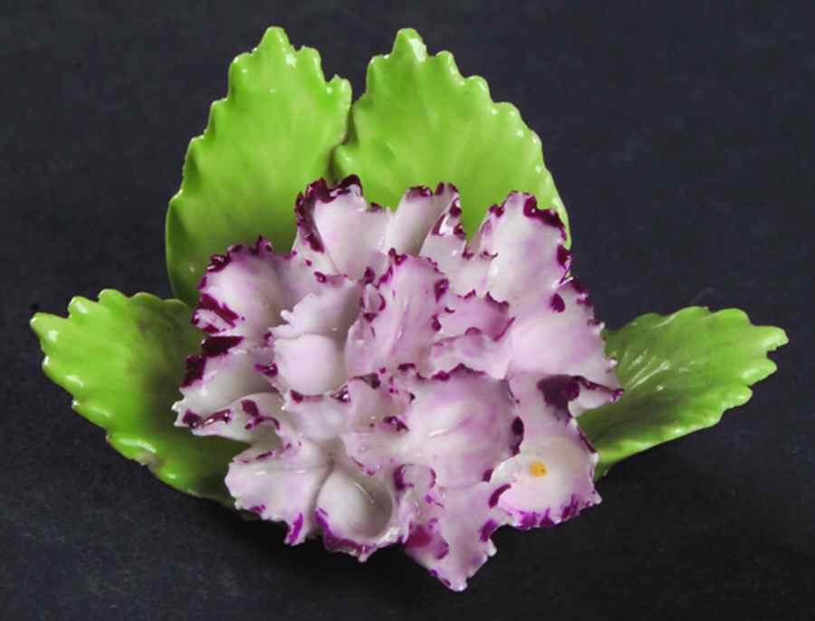 Floral Giftware Pink Carnation Place Card Holder - No Box by Adderley-1