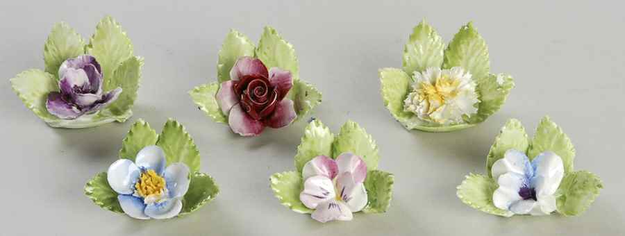 Floral Giftware Floral Place Cardholder - No Box by Adderley-1