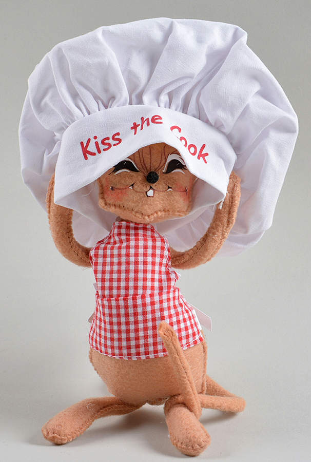 Christmas Mice Kiss The Cook - No Box by Annalee-1