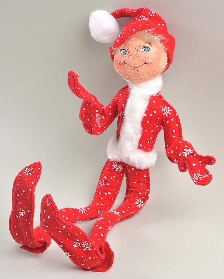 Annalee Christmas Doll Snowflake Elf-Long Legs - No Box by Annalee-1