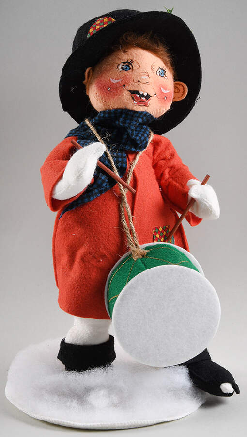 People Christmas Drummer Boy - Red - No Box by Annalee-1