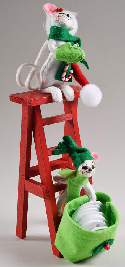 Christmas Mice Ladder Countdown - No Box by Annalee-1