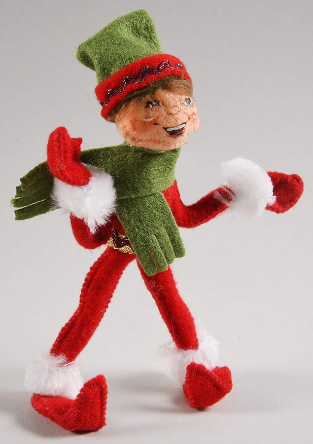 Annalee Christmas Doll Christmas Delights Elf - No Box 625 by Annalee-1