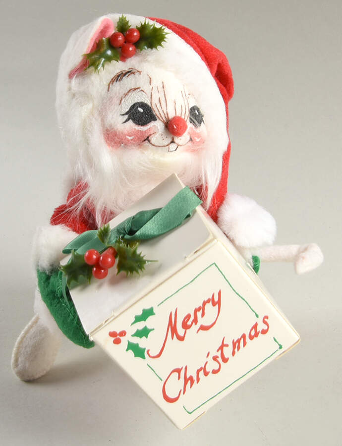 Christmas Mice Mouse With Presents - No Box by Annalee-1