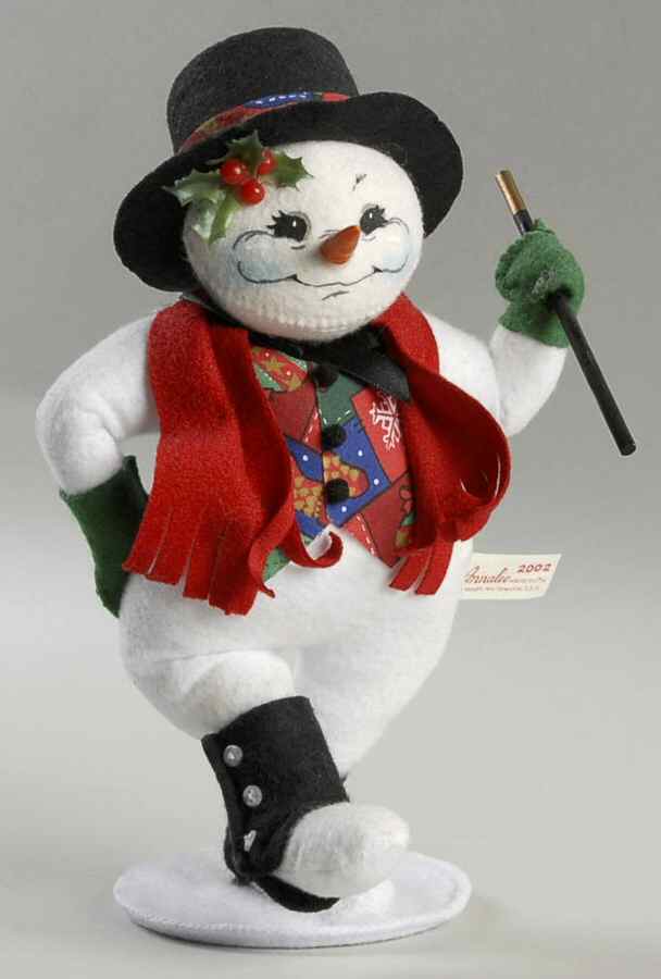 Annalee Christmas Doll Snowman Marching - No Box by Annalee-1
