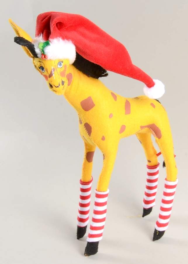 Annalee Christmas Doll Christmas Giraffe - No Box by Annalee-1