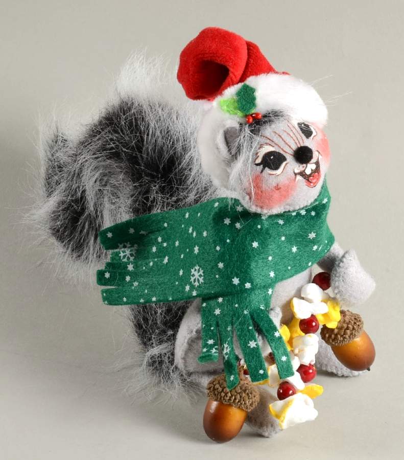 Annalee Christmas Doll Nuts About Christmas Squirrel - No Box by Annalee-1