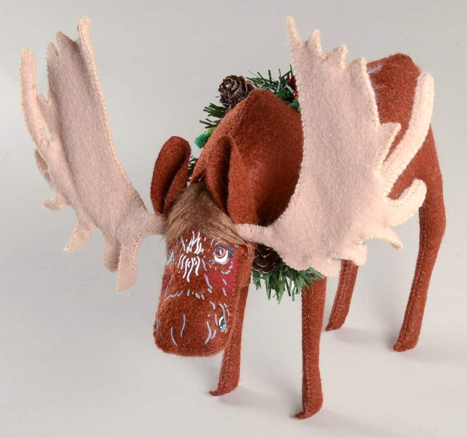 Annalee Christmas Doll Holiday Moose - No Box by Annalee-1