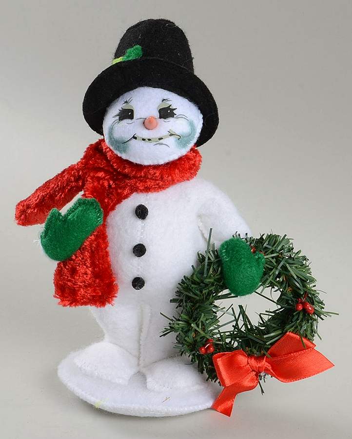Annalee Christmas Doll Cozy Christmas Snowman - No Box by Annalee-1
